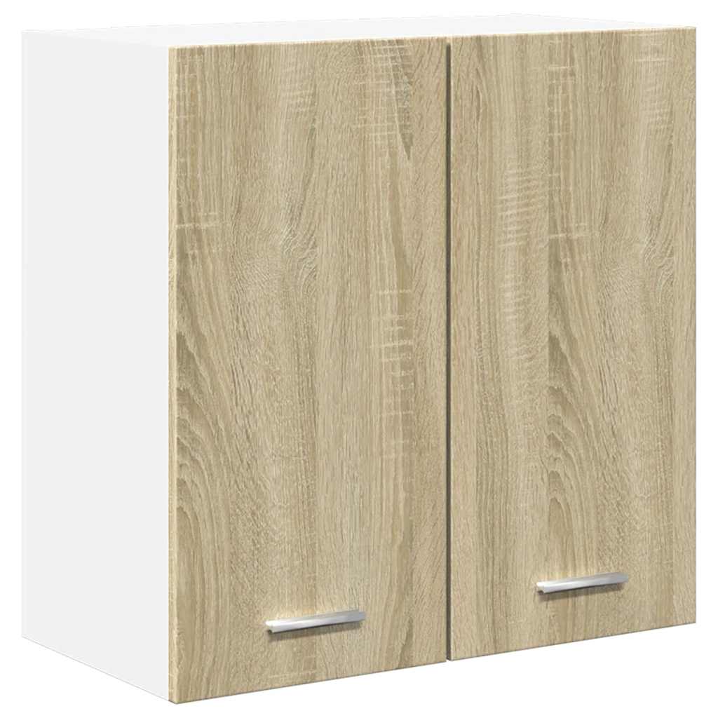 8-delige Keukenkastenset Lyon bewerkt hout sonoma eikenkleurig is nu te koop bij PeponiXL, paradijselijk wonen!