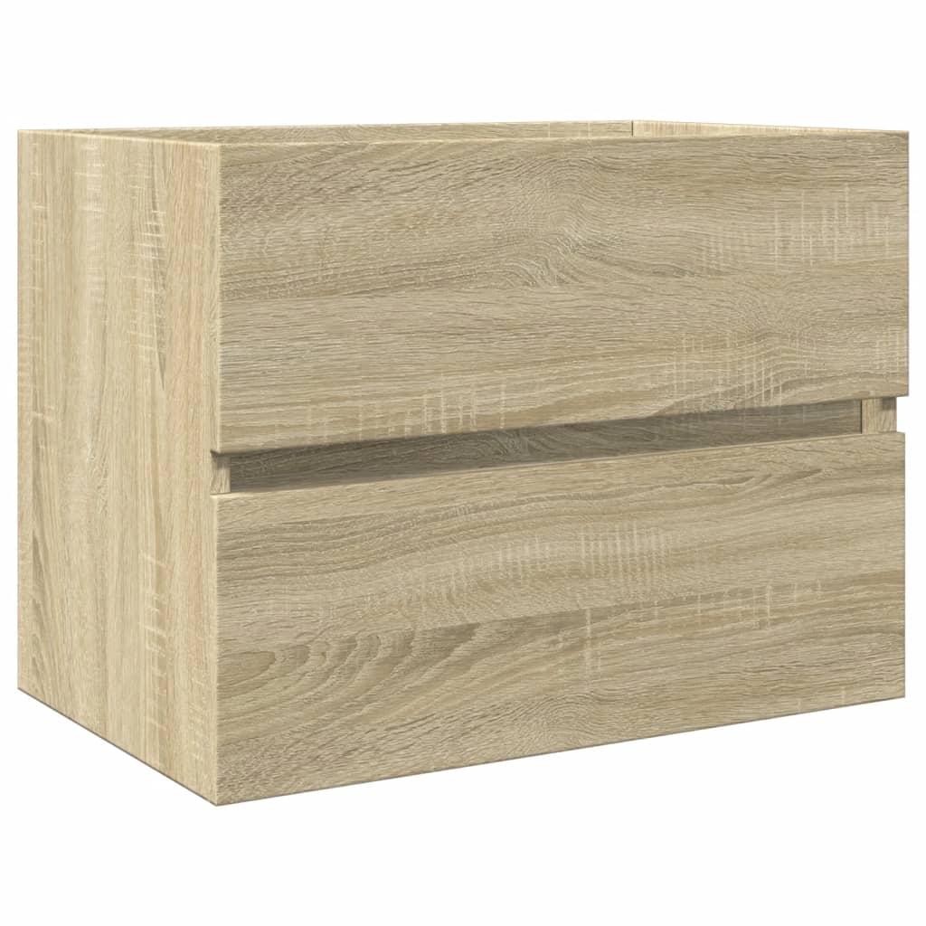2-delige Badkamermeubelset keramiek en bewerkt hout is nu te koop bij PeponiXL, paradijselijk wonen!
