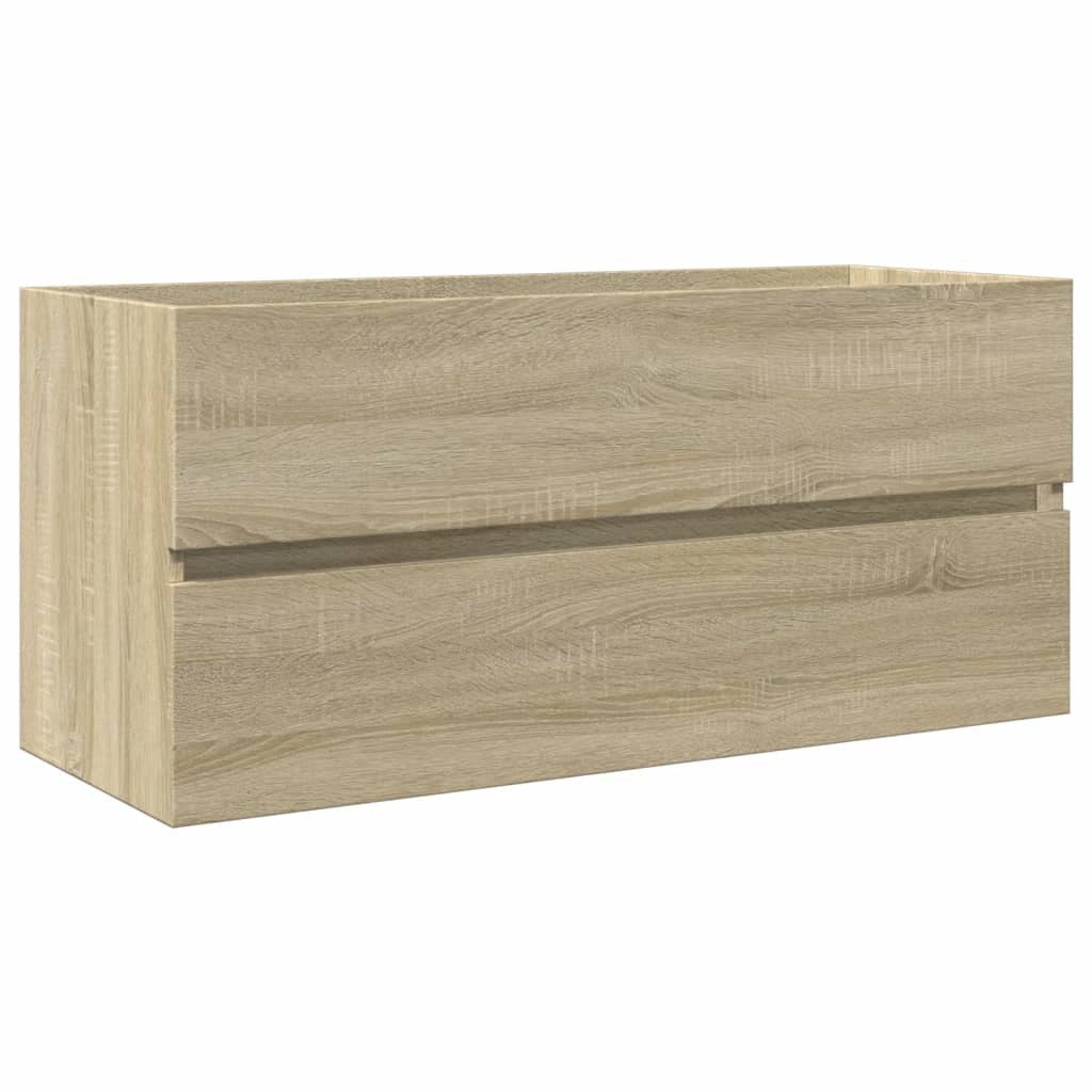 2-delige Badkamermeubelset keramiek en bewerkt hout is nu te koop bij PeponiXL, paradijselijk wonen!