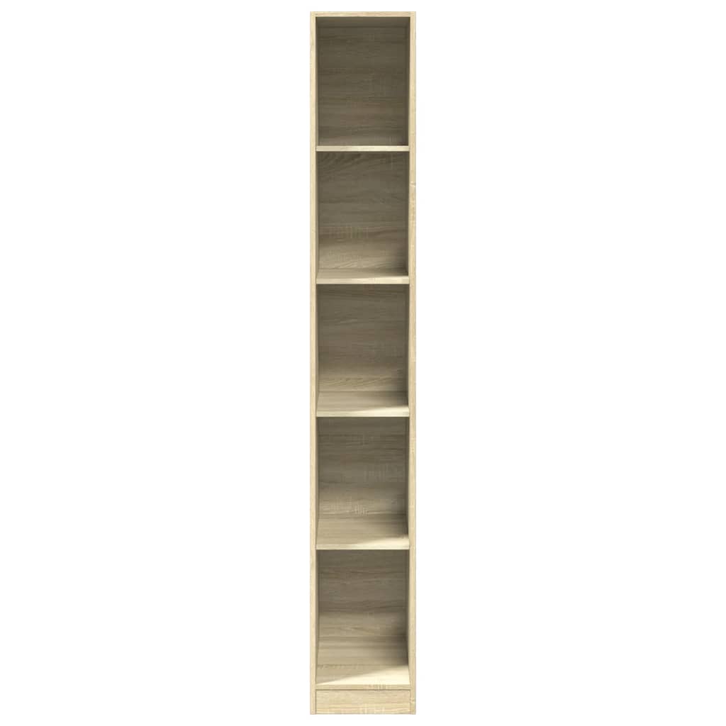 Kledingkast 30x50x200 cm bewerkt hout sonoma eikenkleurig is nu te koop bij PeponiXL, paradijselijk wonen!