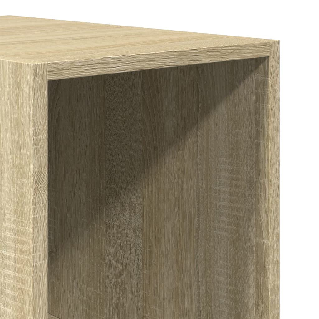 Kledingkast 30x50x200 cm bewerkt hout sonoma eikenkleurig is nu te koop bij PeponiXL, paradijselijk wonen!