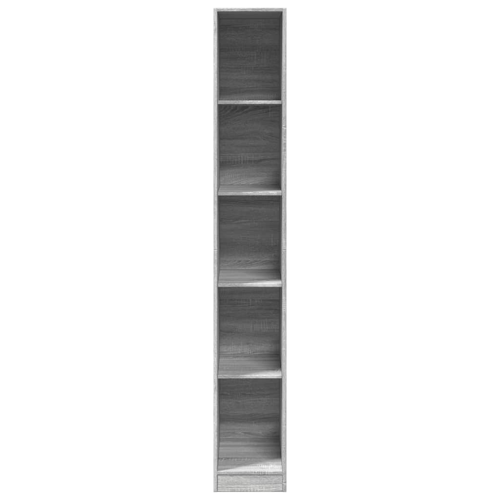 Kledingkast 30x50x200 cm bewerkt hout grijs sonoma eikenkleur is nu te koop bij PeponiXL, paradijselijk wonen!