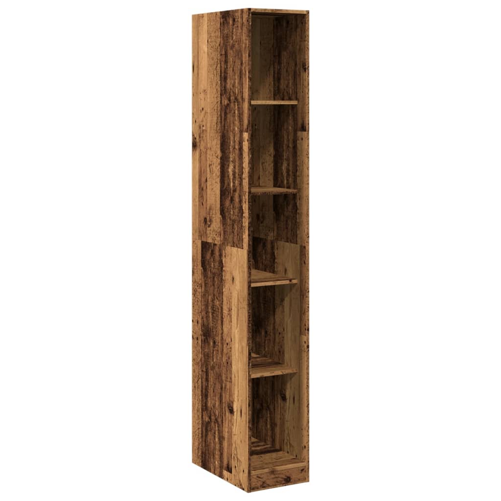 Kledingkast 30x50x200 cm bewerkt hout oud hout is nu te koop bij PeponiXL, paradijselijk wonen!