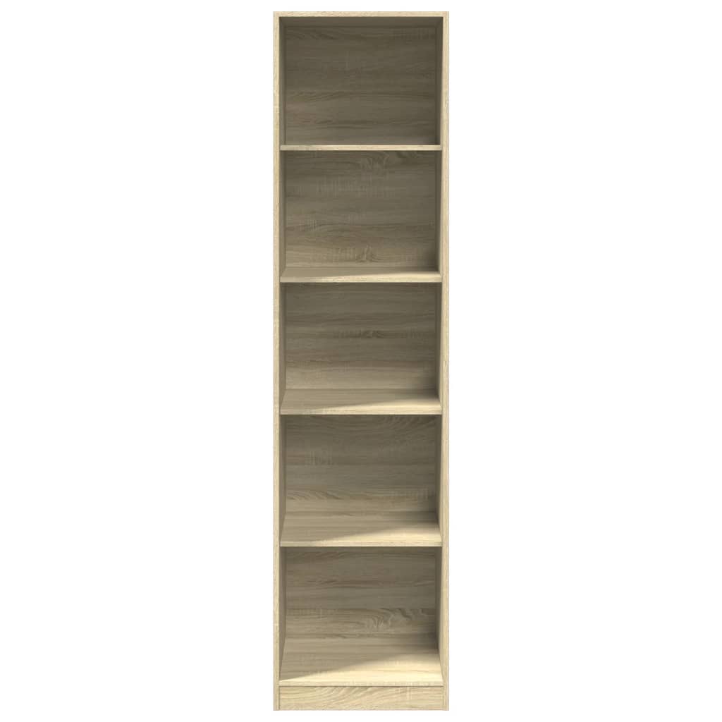 Kledingkast 50x50x200 cm bewerkt hout sonoma eikenkleurig is nu te koop bij PeponiXL, paradijselijk wonen!