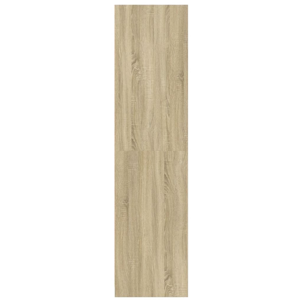 Kledingkast 50x50x200 cm bewerkt hout sonoma eikenkleurig is nu te koop bij PeponiXL, paradijselijk wonen!