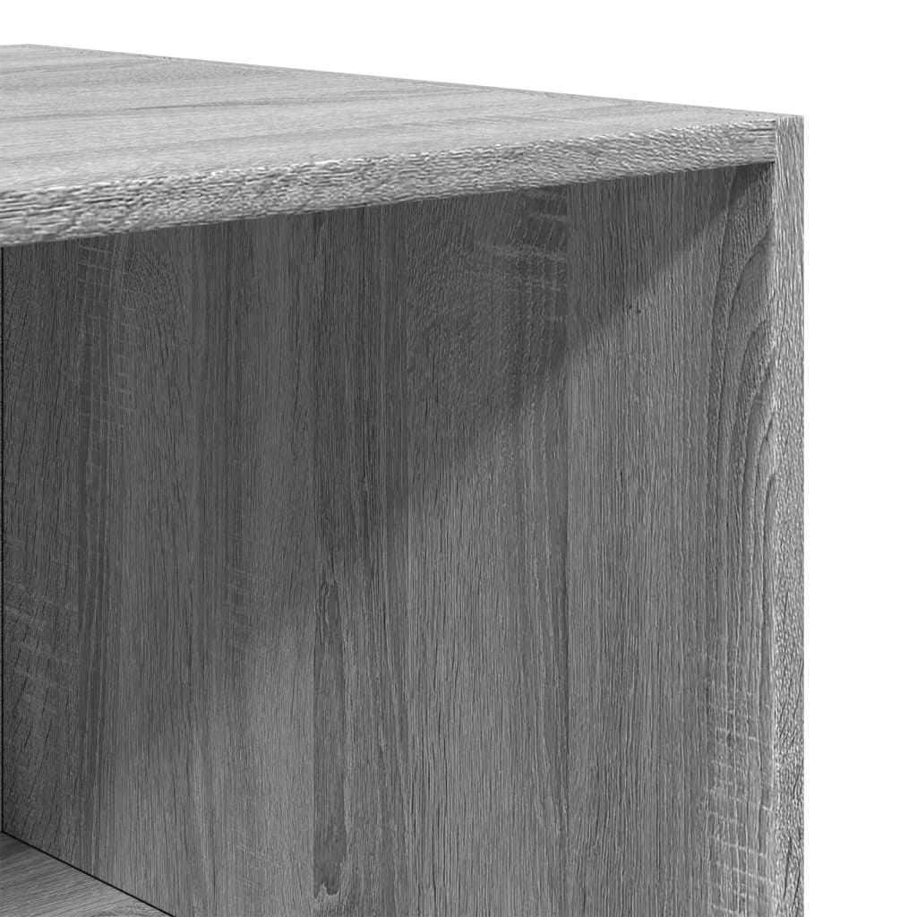 Kledingkast 50x50x200 cm bewerkt hout grijs sonoma is nu te koop bij PeponiXL, paradijselijk wonen!