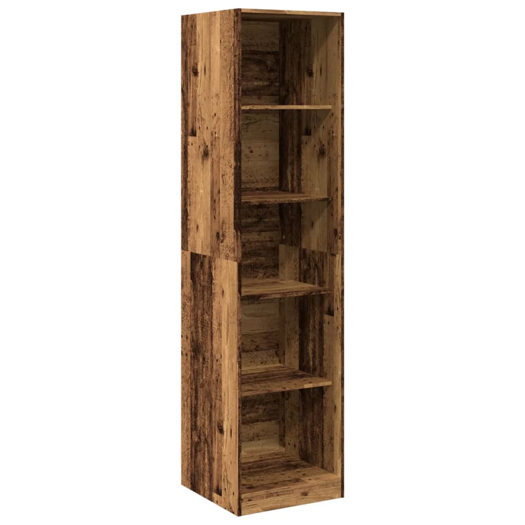 Kledingkast 50x50x200 cm bewerkt hout oud hout is nu te koop bij PeponiXL, paradijselijk wonen!