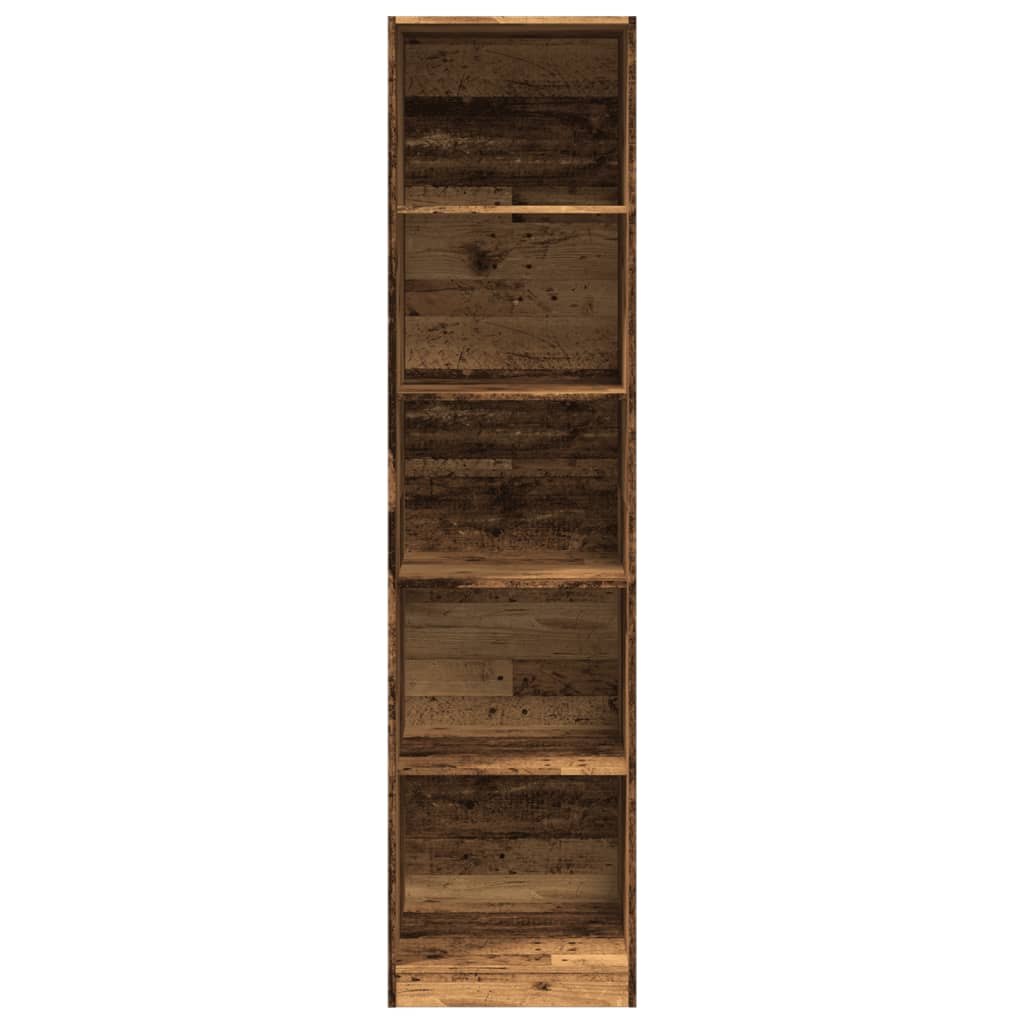 Kledingkast 50x50x200 cm bewerkt hout oud hout is nu te koop bij PeponiXL, paradijselijk wonen!