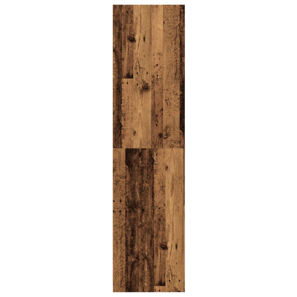 Kledingkast 50x50x200 cm bewerkt hout oud hout is nu te koop bij PeponiXL, paradijselijk wonen!
