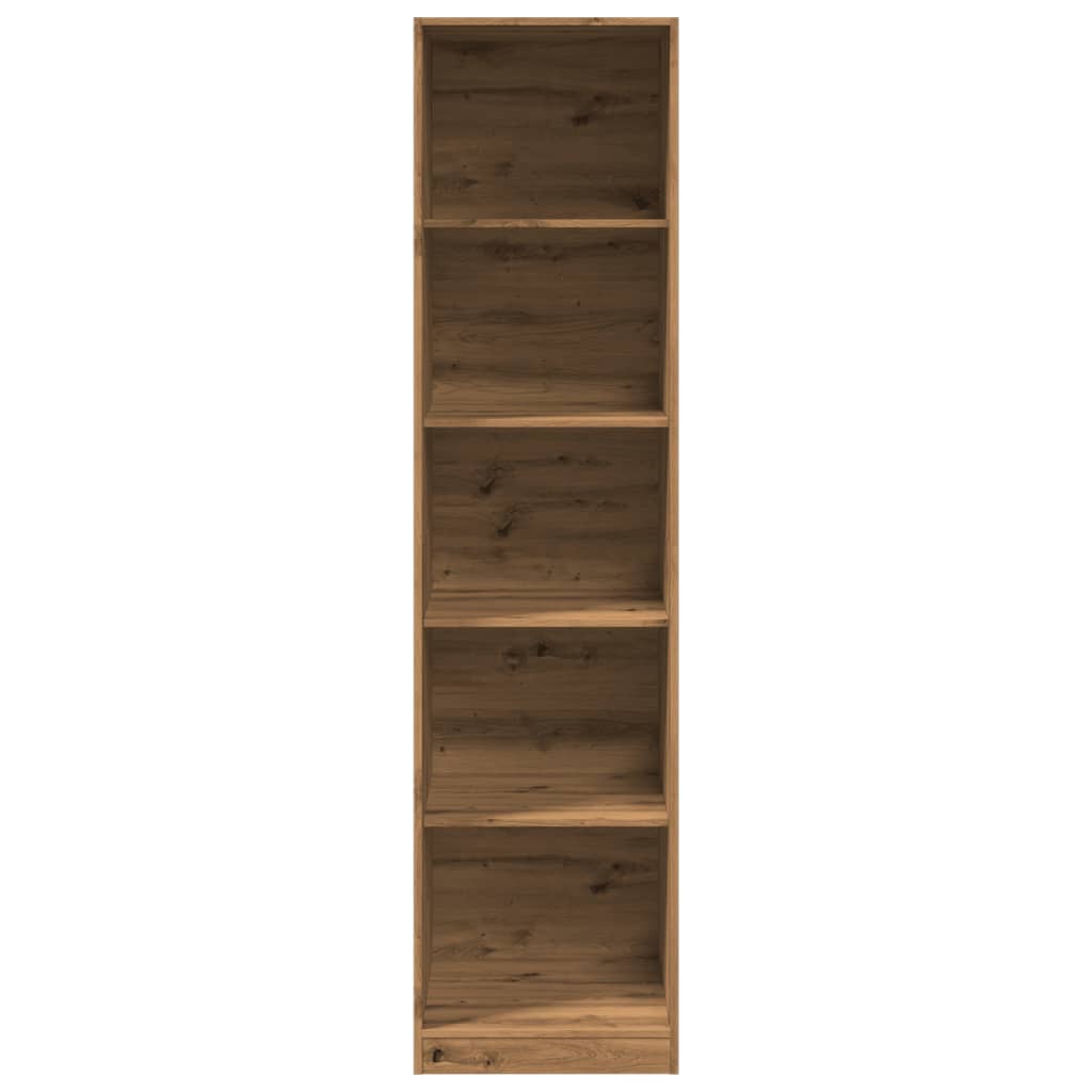 Kledingkast 50x50x200 cm bewerkt hout artisanaal eikenkleurig is nu te koop bij PeponiXL, paradijselijk wonen!