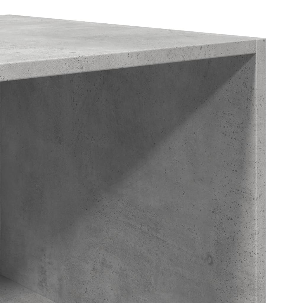 Kledingkast 80x50x200 cm bewerkt hout betongrijs is nu te koop bij PeponiXL, paradijselijk wonen!