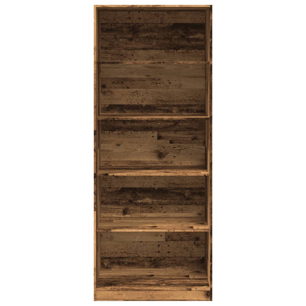 Kledingkast 80x50x200 cm bewerkt hout oud hout is nu te koop bij PeponiXL, paradijselijk wonen!