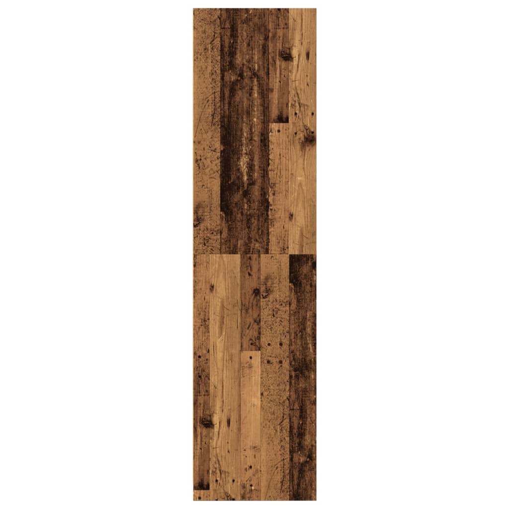 Kledingkast 80x50x200 cm bewerkt hout oud hout is nu te koop bij PeponiXL, paradijselijk wonen!