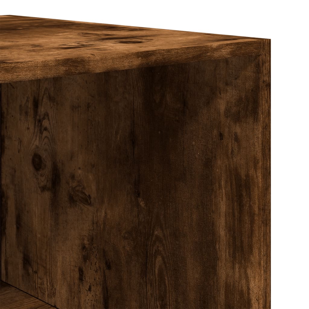 Kledingkast 100x50x200 cm bewerkt hout gerookt eikenkleurig is nu te koop bij PeponiXL, paradijselijk wonen!