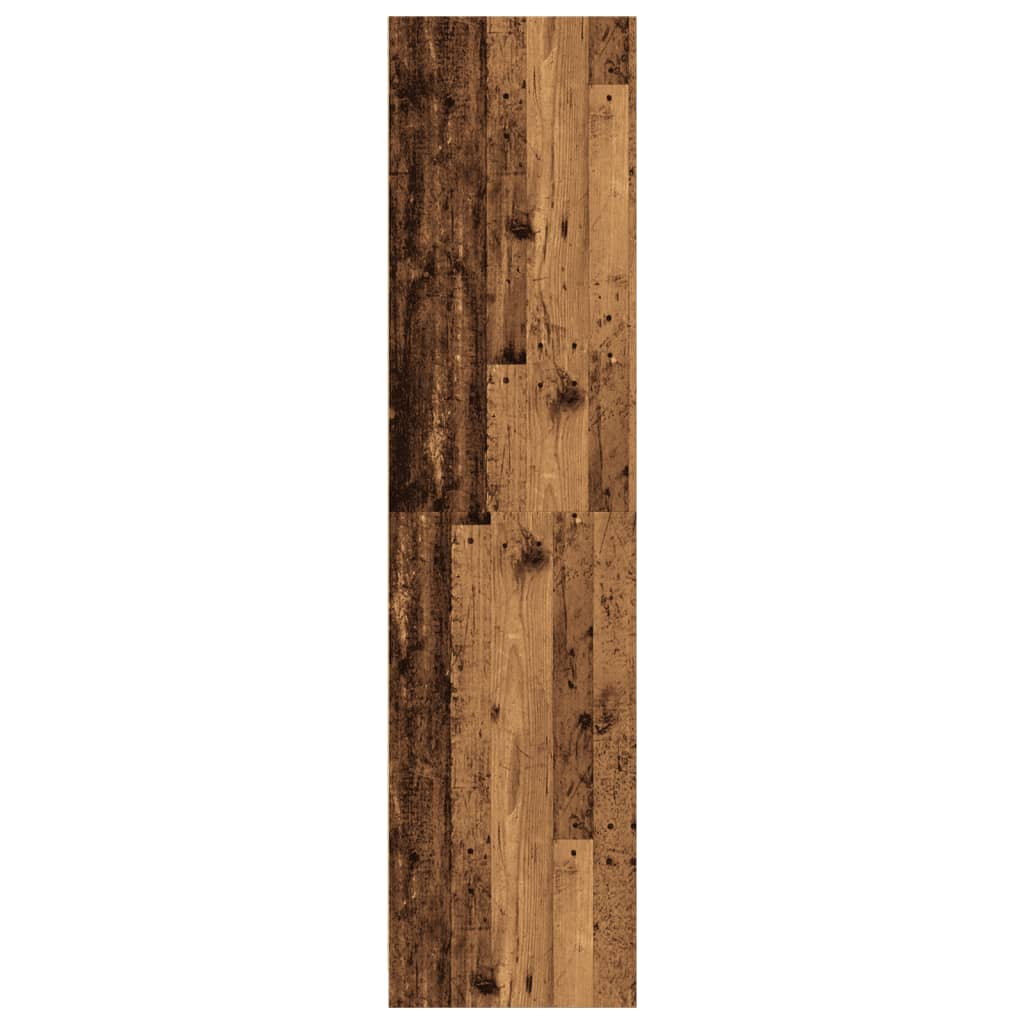 Kledingkast 30x50x200 cm bewerkt hout oud hout is nu te koop bij PeponiXL, paradijselijk wonen!