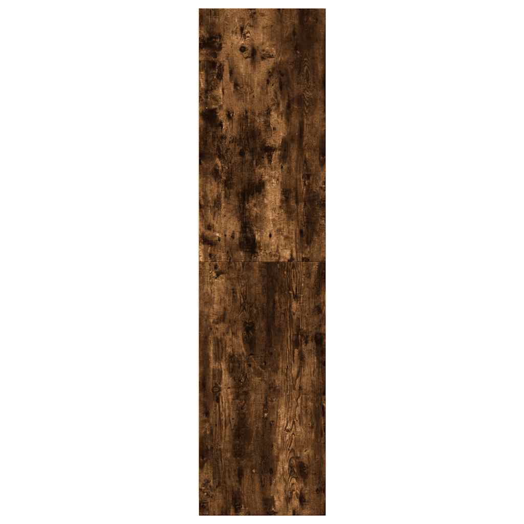 Kledingkast 80x50x200 cm bewerkt hout gerookt eikenkleurig is nu te koop bij PeponiXL, paradijselijk wonen!