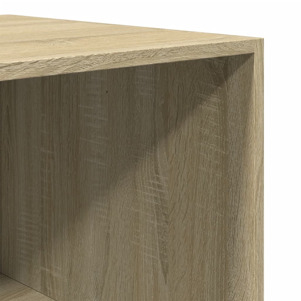 Kledingkast 100x50x200 cm bewerkt hout sonoma eikenkleurig is nu te koop bij PeponiXL, paradijselijk wonen!