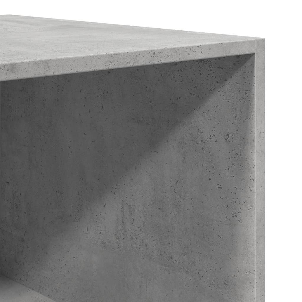 Kledingkast 100x50x200 cm bewerkt hout betongrijs is nu te koop bij PeponiXL, paradijselijk wonen!