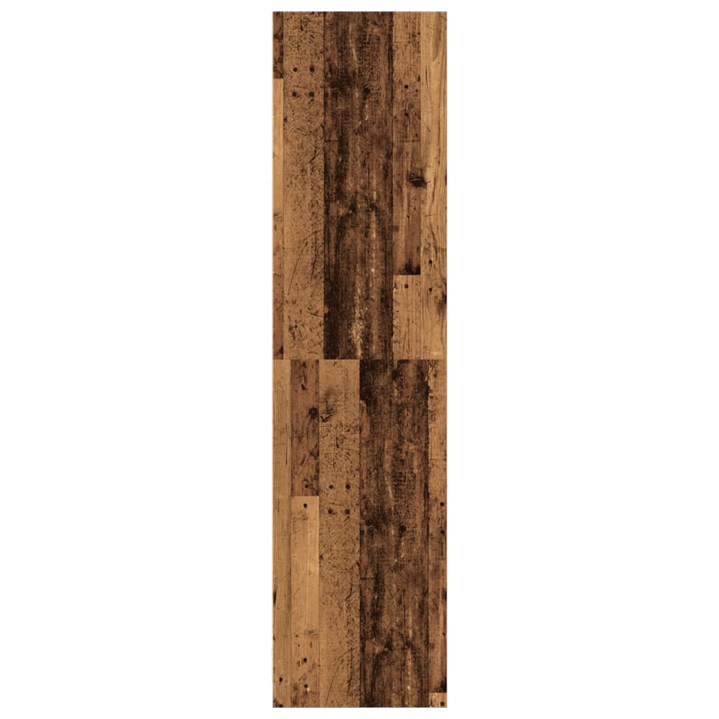 Kledingkast 30x50x200 cm bewerkt hout oud hout is nu te koop bij PeponiXL, paradijselijk wonen!