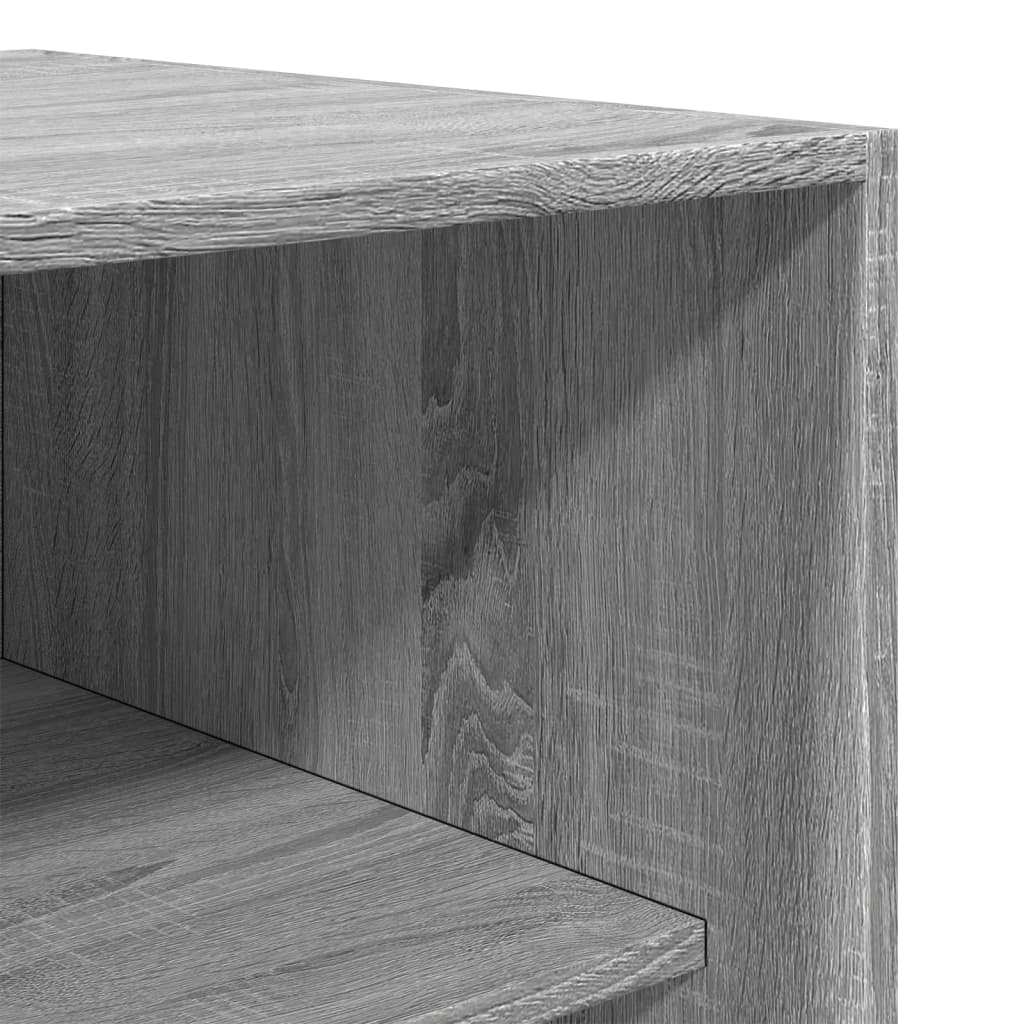 Kledingkast 50x50x200 cm bewerkt hout grijs sonoma is nu te koop bij PeponiXL, paradijselijk wonen!