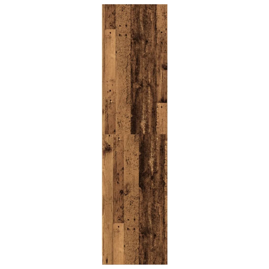 Kledingkast 50x50x200 cm bewerkt hout oud hout is nu te koop bij PeponiXL, paradijselijk wonen!