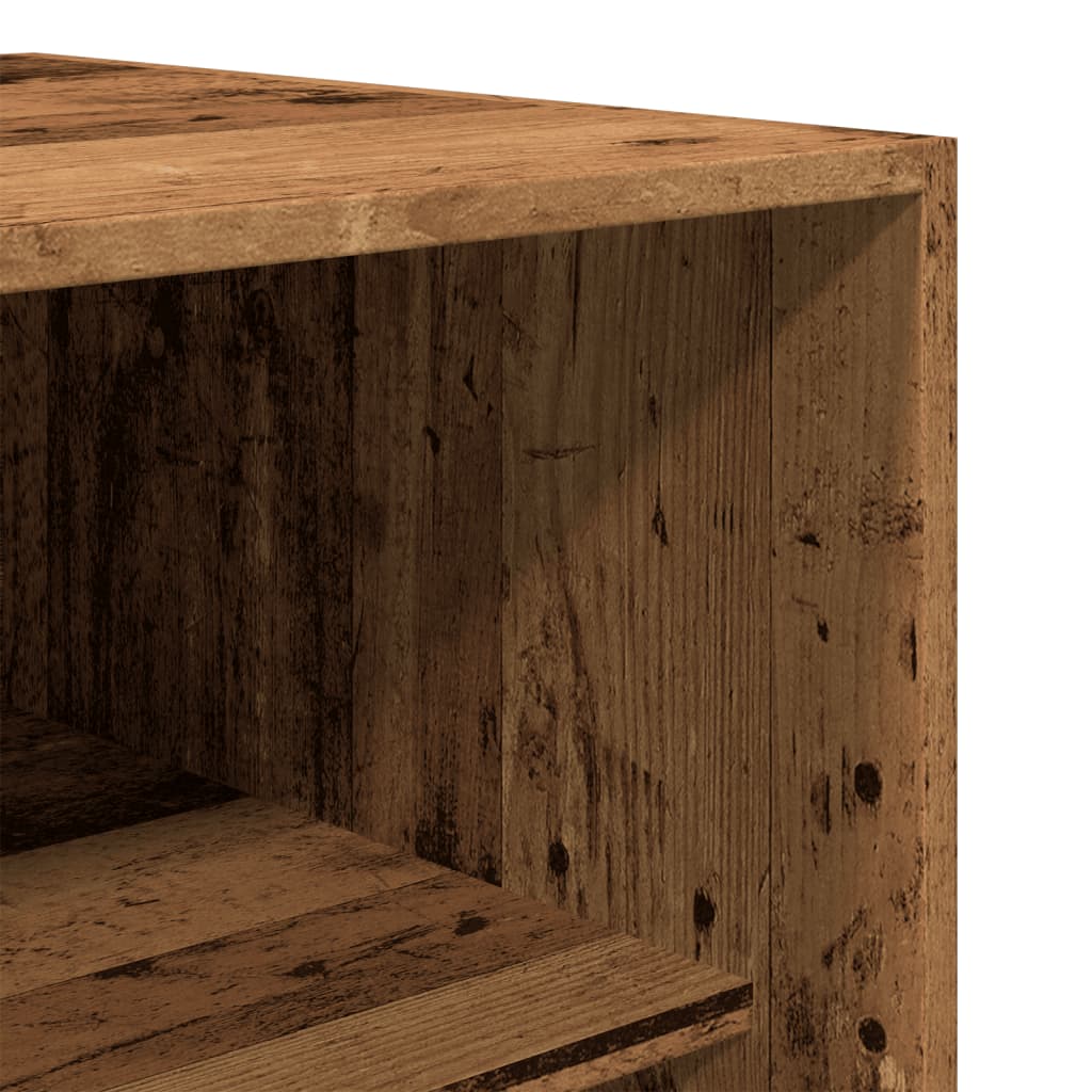 Kledingkast 50x50x200 cm bewerkt hout oud hout is nu te koop bij PeponiXL, paradijselijk wonen!