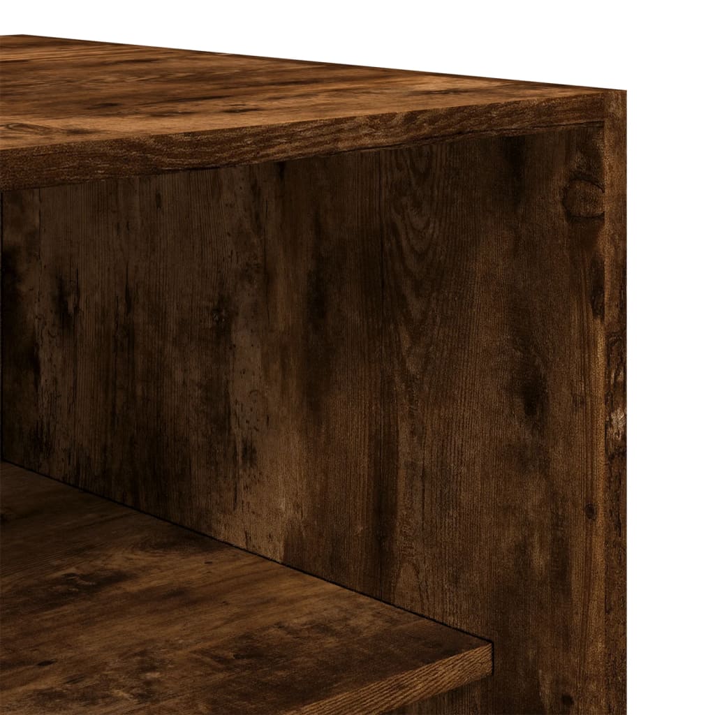 Kledingkast 80x50x200 cm bewerkt hout gerookt eikenkleurig is nu te koop bij PeponiXL, paradijselijk wonen!