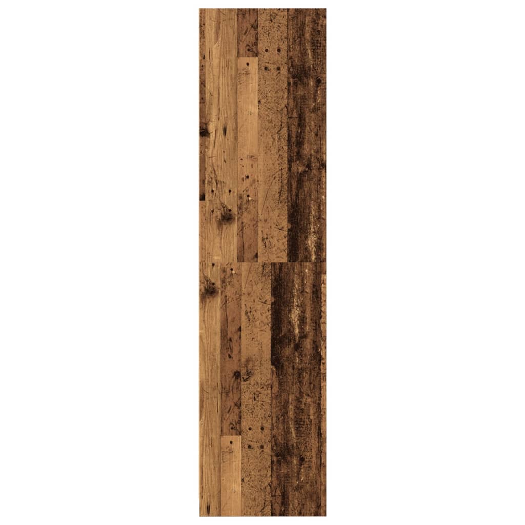 Kledingkast 80x50x200 cm bewerkt hout oud hout is nu te koop bij PeponiXL, paradijselijk wonen!