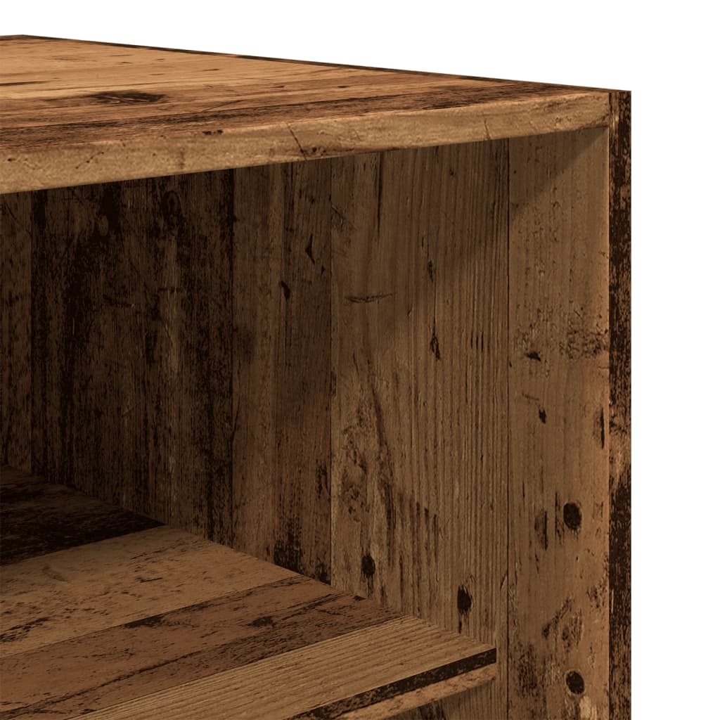 Kledingkast 80x50x200 cm bewerkt hout oud hout is nu te koop bij PeponiXL, paradijselijk wonen!