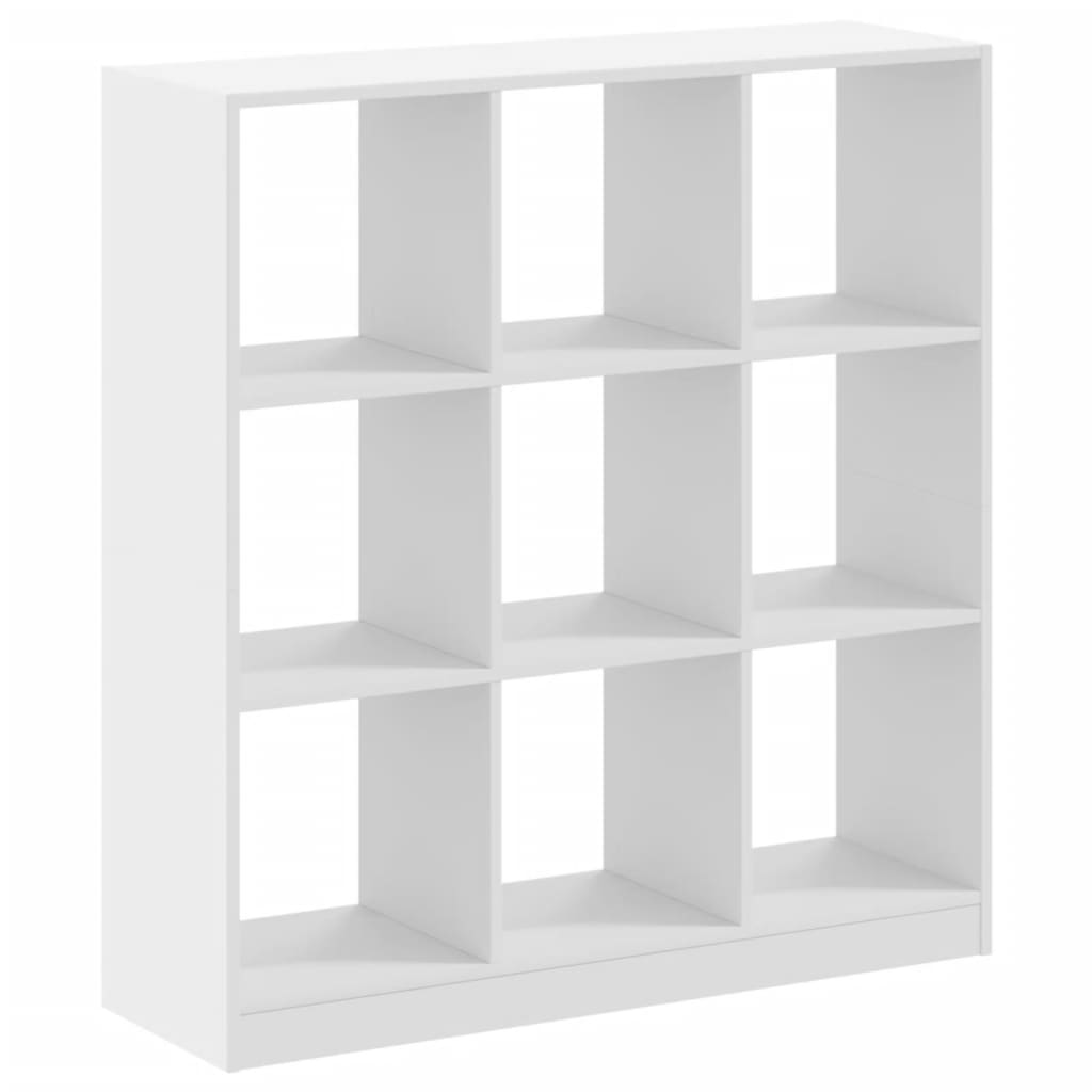 Boekenkast 102x32x108 cm bewerkt hout wit is nu te koop bij PeponiXL, paradijselijk wonen!