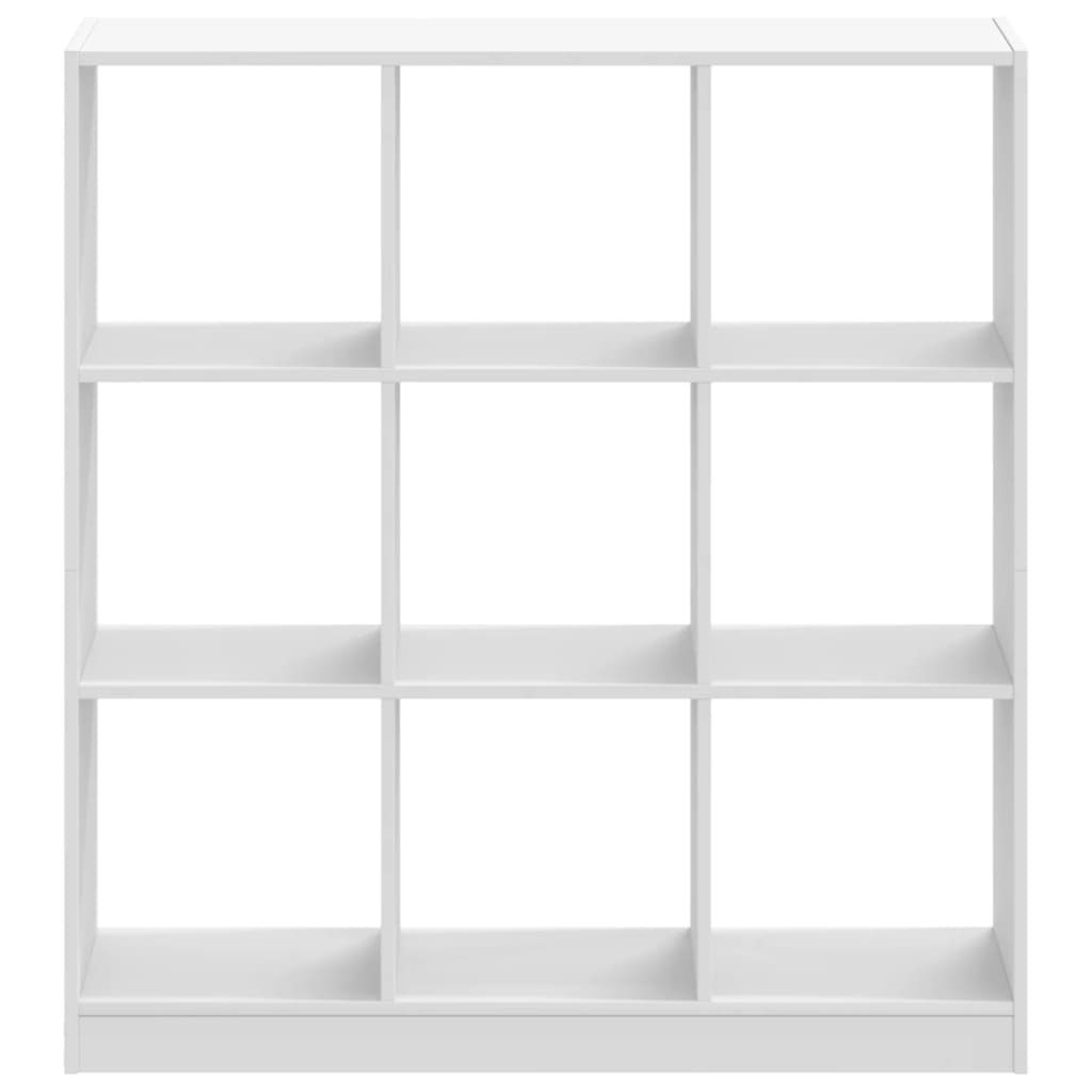 Boekenkast 102x32x108 cm bewerkt hout wit is nu te koop bij PeponiXL, paradijselijk wonen!