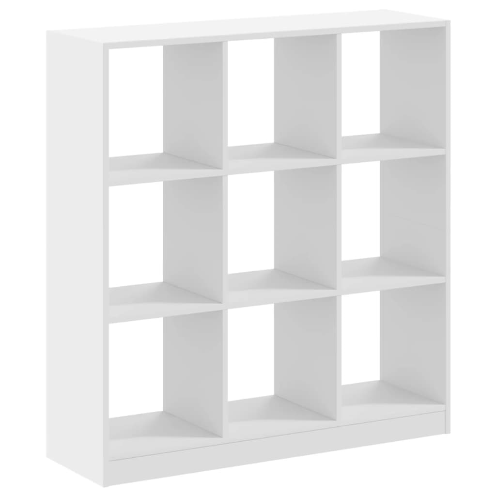 Boekenkast 102x32x108 cm bewerkt hout wit is nu te koop bij PeponiXL, paradijselijk wonen!