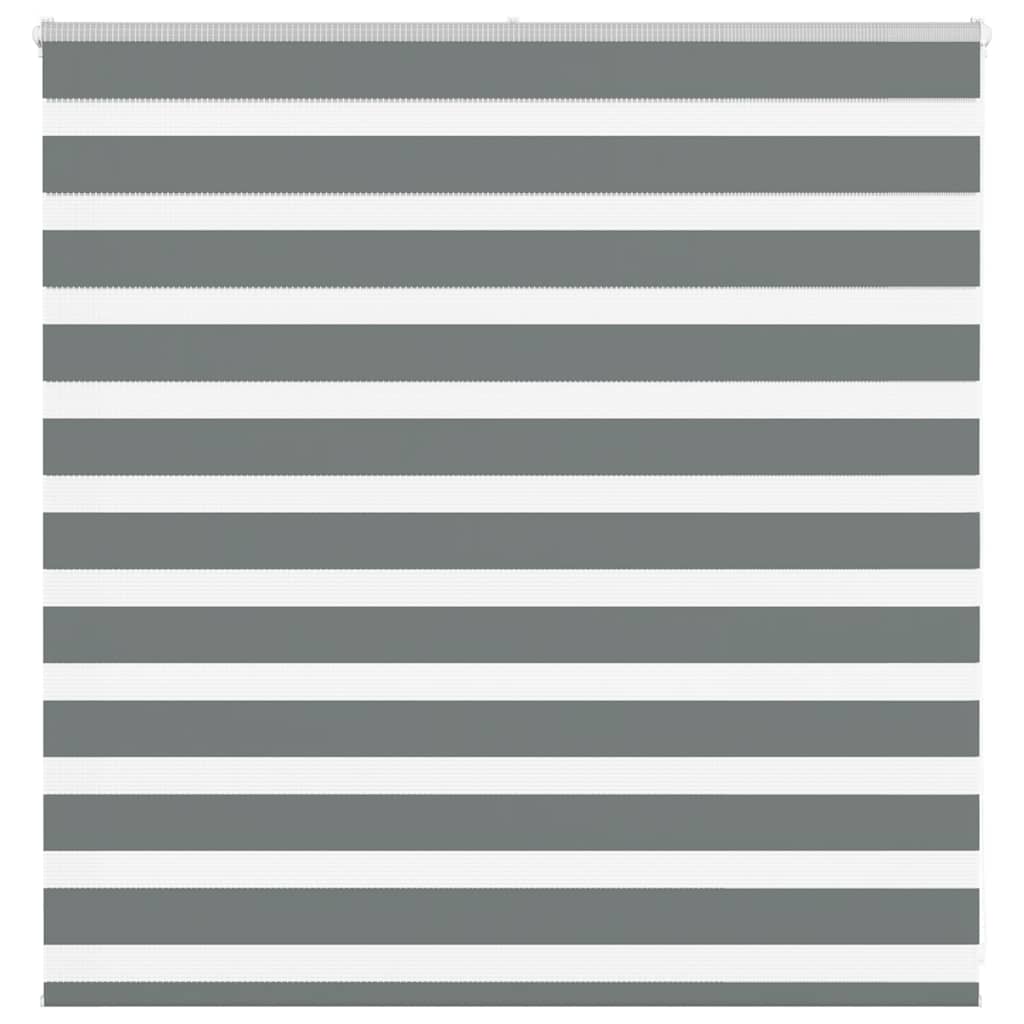 Zebra rolgordijn 140x100 cm stofbreedte 135,9 cm donkergrijs is nu te koop bij PeponiXL, paradijselijk wonen!
