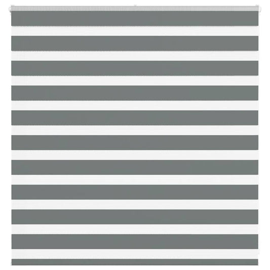 Zebra rolgordijn 140x100 cm stofbreedte 135,9 cm donkergrijs is nu te koop bij PeponiXL, paradijselijk wonen!