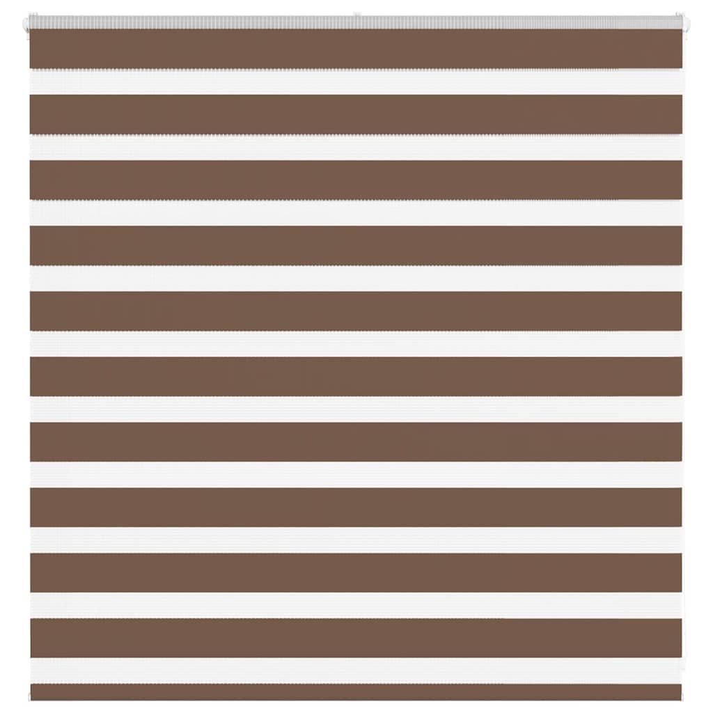 Zebra rolgordijn 145x100 cm stofbreedte 140,9cm polyester bruin is nu te koop bij PeponiXL, paradijselijk wonen!