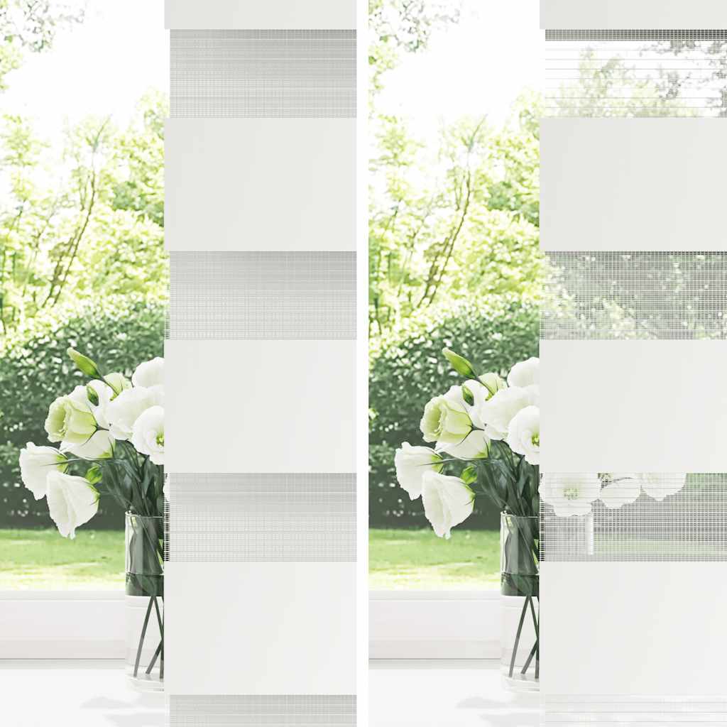 Zebra rolgordijn 160x100 cm stofbreedte 155,9 cm lichtgrijs is nu te koop bij PeponiXL, paradijselijk wonen!