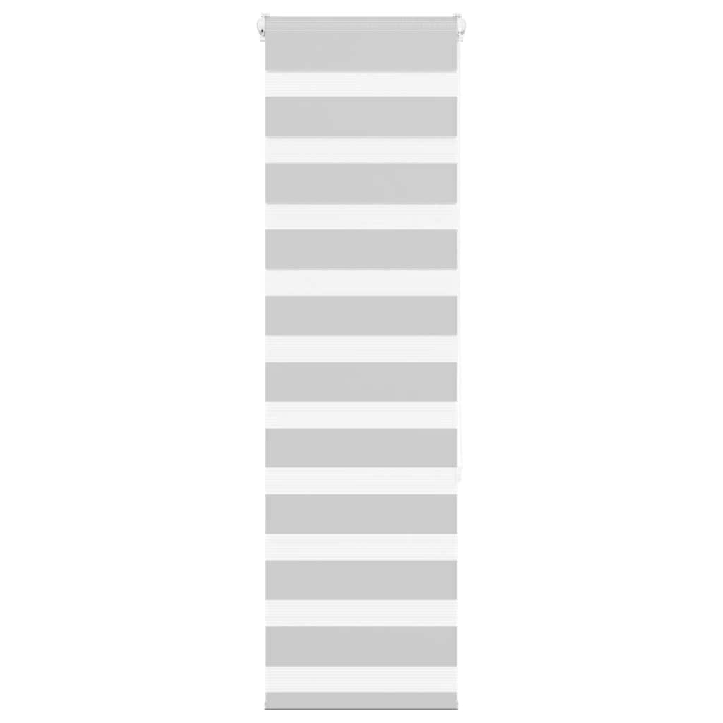 Zebra rolgordijn 40x150 cm stofbreedte 35,9 cm lichtgrijs is nu te koop bij PeponiXL, paradijselijk wonen!