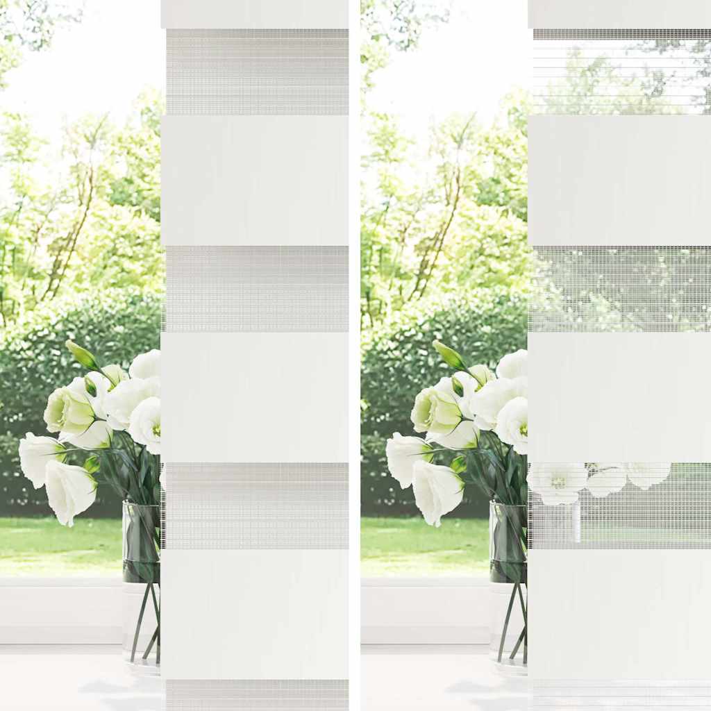 Zebra Blind 130x100 cm stofbreedte 125,9 cm polyester zandbruin is nu te koop bij PeponiXL, paradijselijk wonen!