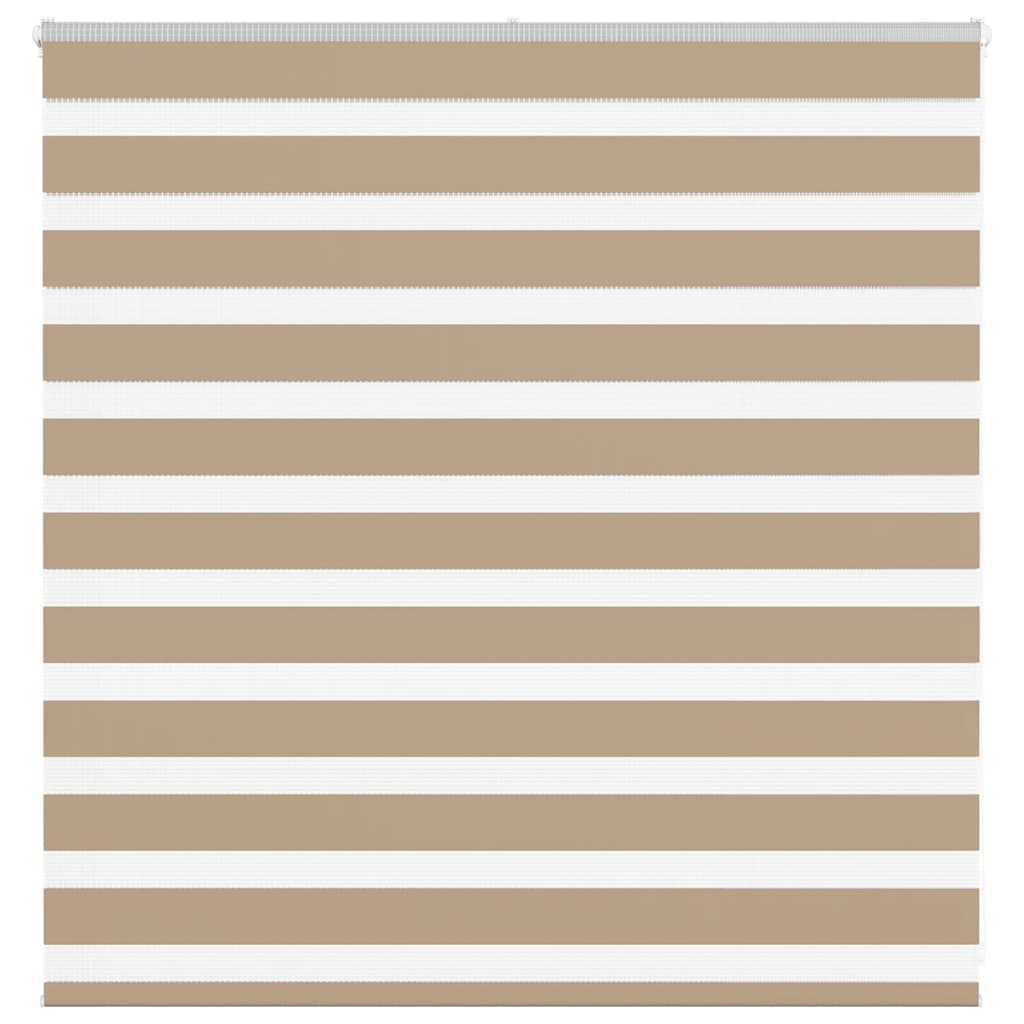 Zebra Blind 140x100 cm stofbreedte 135,9 cm polyester zandbruin is nu te koop bij PeponiXL, paradijselijk wonen!