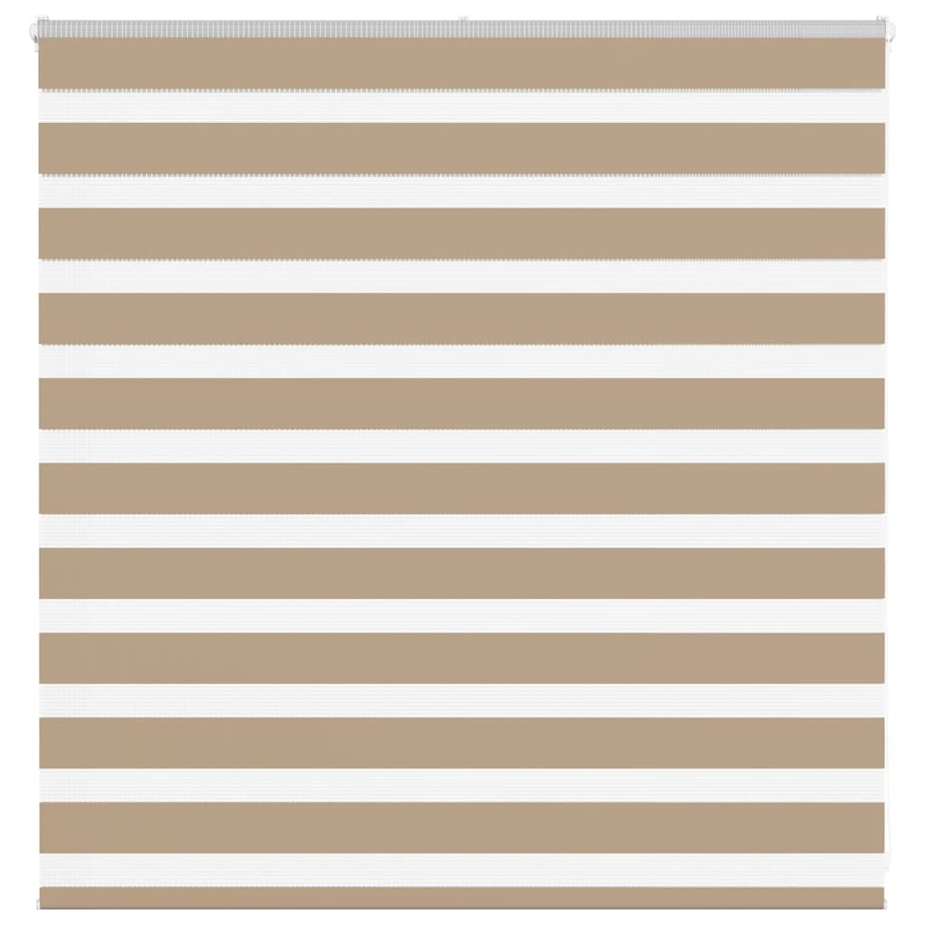 Zebra Blind 145x100 cm stofbreedte 140,9 cm polyester zandbruin is nu te koop bij PeponiXL, paradijselijk wonen!