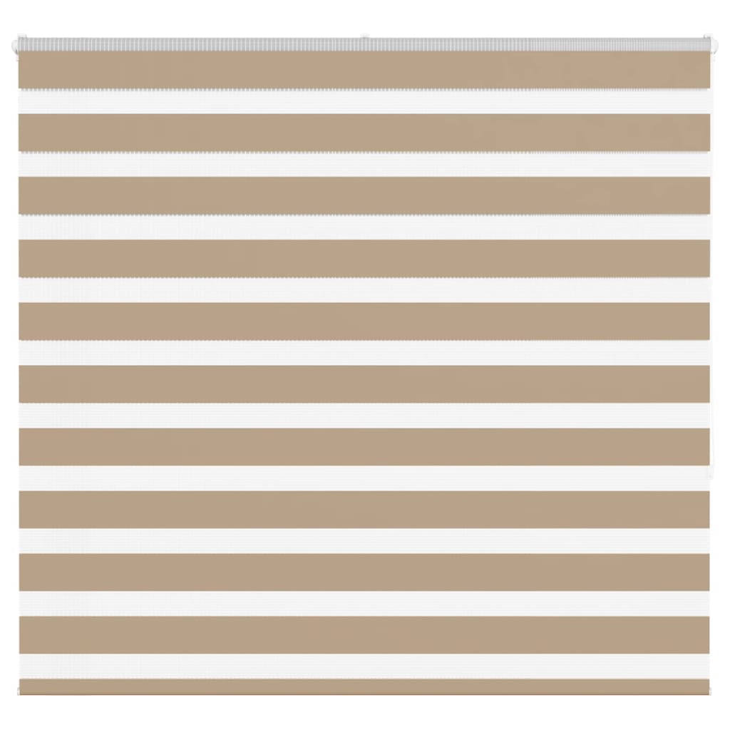Zebra Blind 165x150 cm stofbreedte 160,9 cm polyester zandbruin is nu te koop bij PeponiXL, paradijselijk wonen!