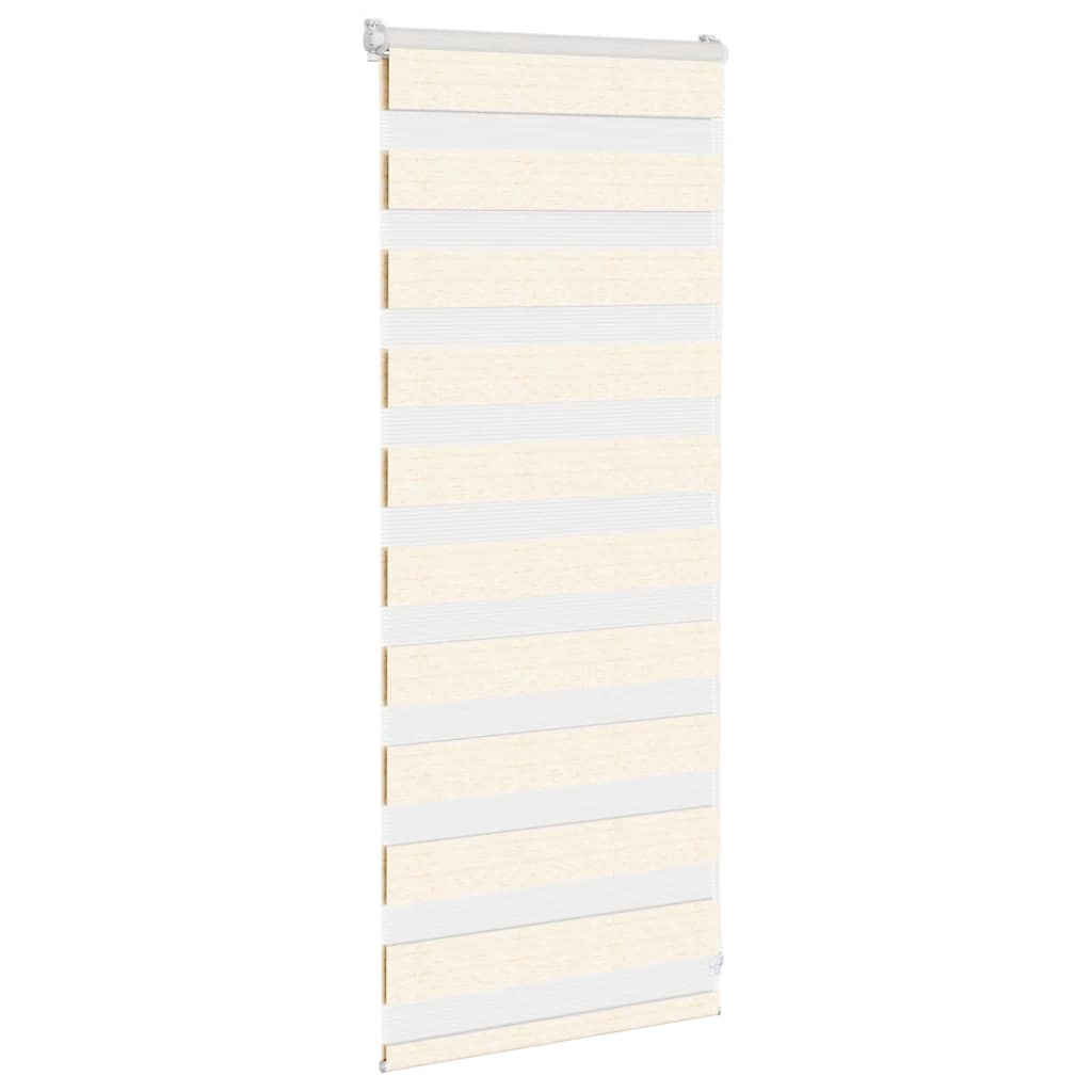 Zebra rolgordijn 60x100 cm stofbreedte marmerbeige 55,9 cm is nu te koop bij PeponiXL, paradijselijk wonen!
