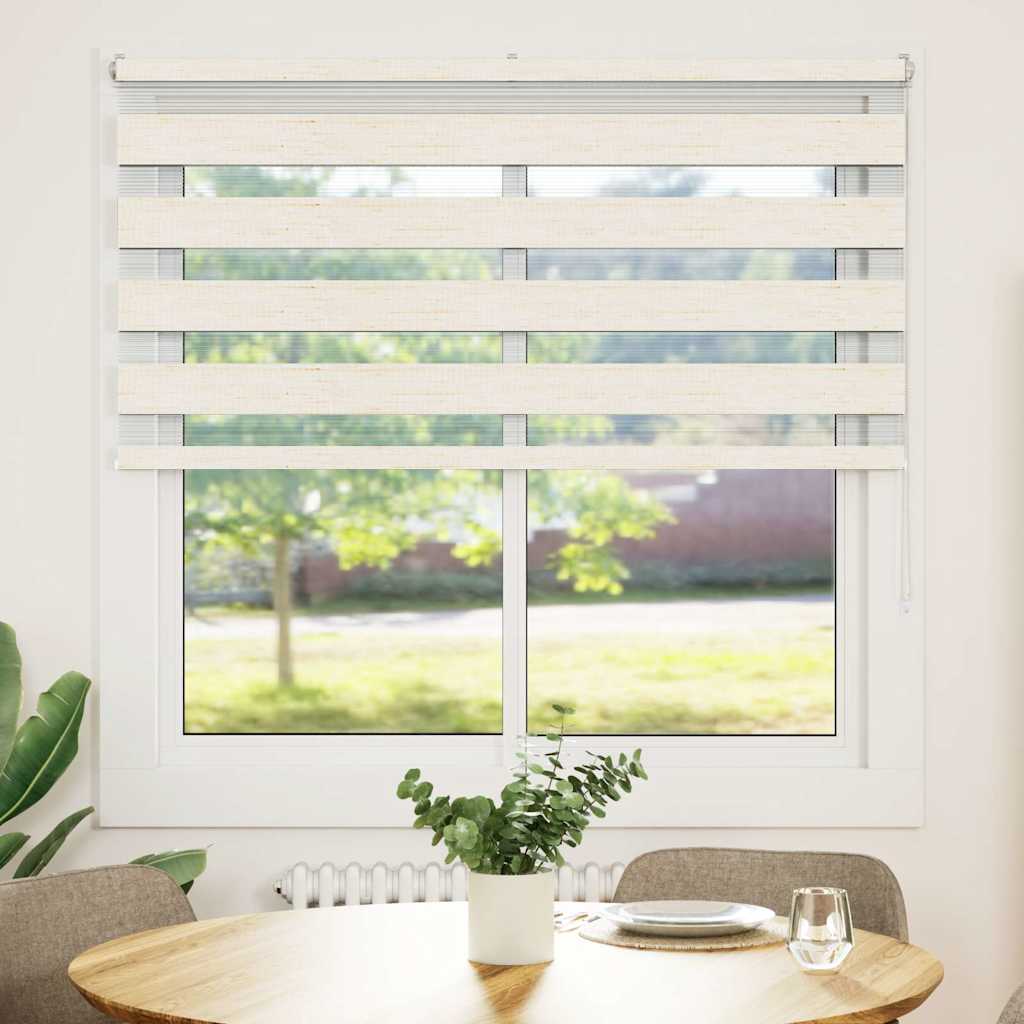 Zebra rolgordijn 145x100 cm stofbreedte 140,9 cm marmerbeige is nu te koop bij PeponiXL, paradijselijk wonen!