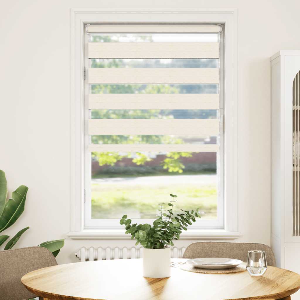 Zebra Blind 80x150 cm stofbreedte 75,9 cm polyester marmerbeige is nu te koop bij PeponiXL, paradijselijk wonen!