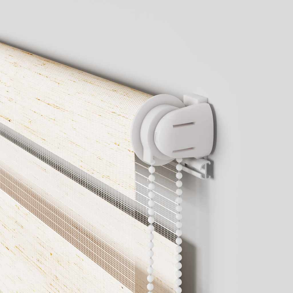 Zebra Blind 80x150 cm stofbreedte 75,9 cm polyester marmerbeige is nu te koop bij PeponiXL, paradijselijk wonen!