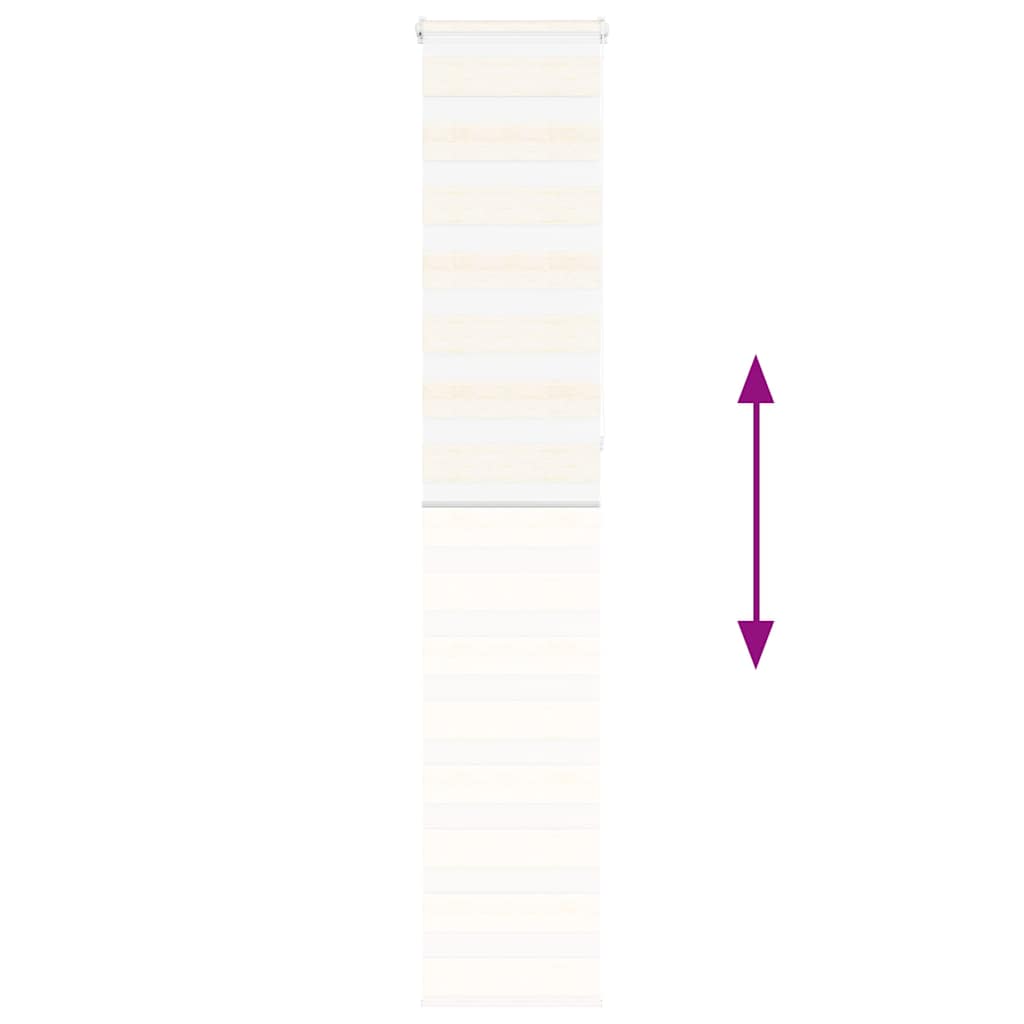 Zebra rolgordijn 40x230 cm stofbreedte 35,9 cm marmerbeige is nu te koop bij PeponiXL, paradijselijk wonen!