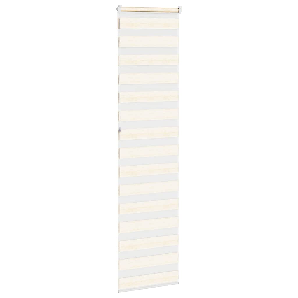 Zebra rolgordijn 60x230 cm stofbreedte marmerbeige 55,9 cm is nu te koop bij PeponiXL, paradijselijk wonen!