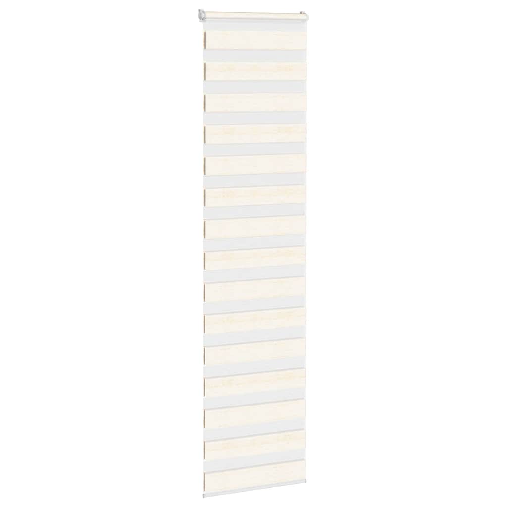 Zebra rolgordijn 65x230 cm stofbreedte 60,9 cm marmerbeige is nu te koop bij PeponiXL, paradijselijk wonen!