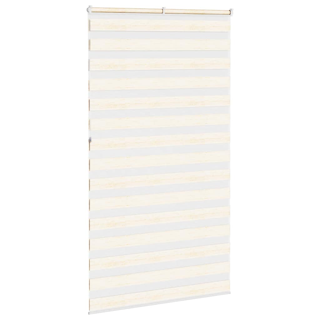 Zebra Blind 130x230cm stofbreedte 125,9cm polyester marmerbeige is nu te koop bij PeponiXL, paradijselijk wonen!