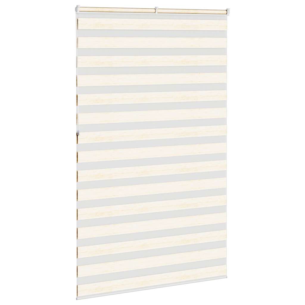 Zebra rolgordijn 140x230 cm stofbreedte 135,9 cm marmerbeige is nu te koop bij PeponiXL, paradijselijk wonen!